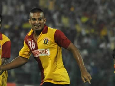 Manandeep Singh in action for East Bengal in 2012. AFP