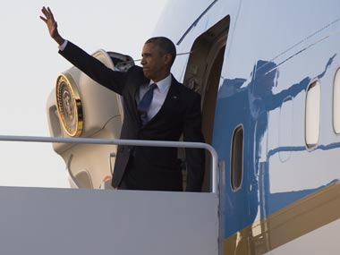 Obama departs for Kenya, first trip to his father's homeland as US President Obama departs for Kenya, first trip to his father's homeland as US President
