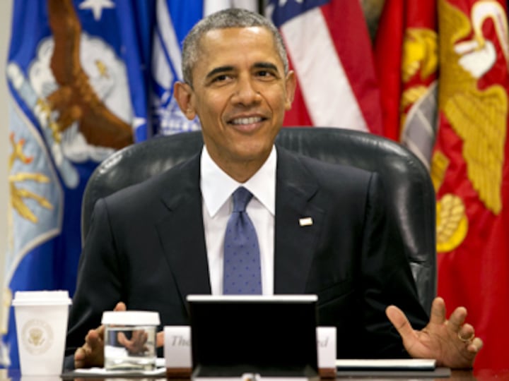 'We're starting to see some progress': Obama praises US action against Islamic State