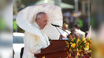 Vatican surprised by Bolivian 'communist crucifix' gifted to Pope