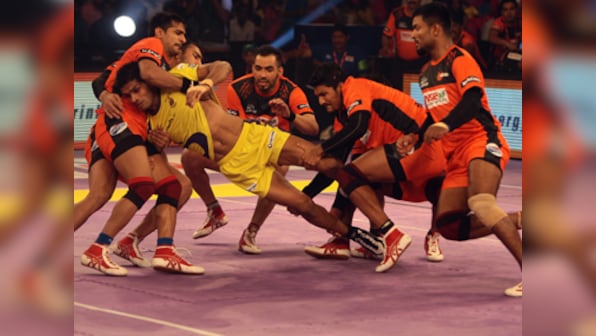Pro Kabaddi: U Mumba make it six wins in a row; Patna Pirates edge past Jaipur Pink Panthers