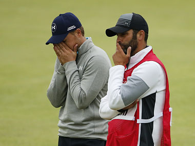 So near but so far: Spieth's Grand Slam dream falls inches short at St Andrews So near but so far: Spieth's Grand Slam dream falls inches short at St Andrews