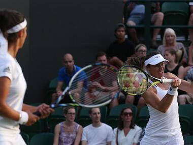 Sania and Martina will next take on Kimiko Date-Krumm and Francesca Schiavone. AFP