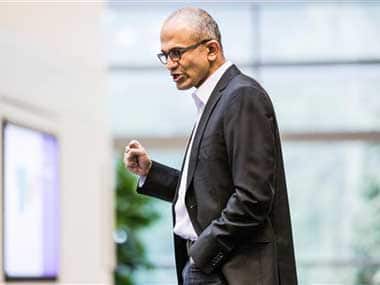 Microsoft CEO Satya Nadella. AP