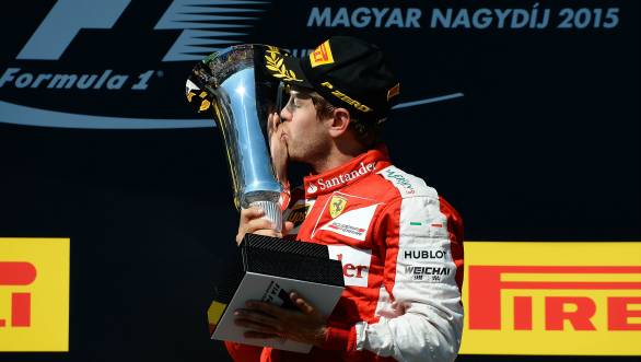 F1 2015: Sebastian Vettel wins Hungarian GP F1 2015: Sebastian Vettel wins Hungarian GP