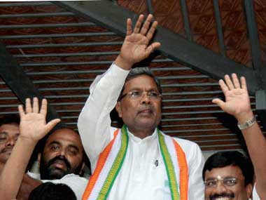 Karnataka CM Siddaramaiah. PTI