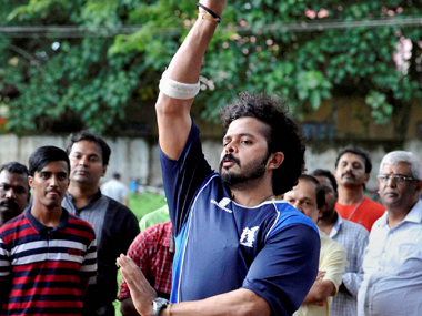 Sreesanth denied NOC to play in Scotland Cricket League Sreesanth denied NOC to play in Scotland Cricket League
