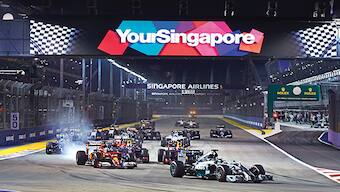 Race ready: 2015 Formula 1 Singapore Airlines Singapore GP