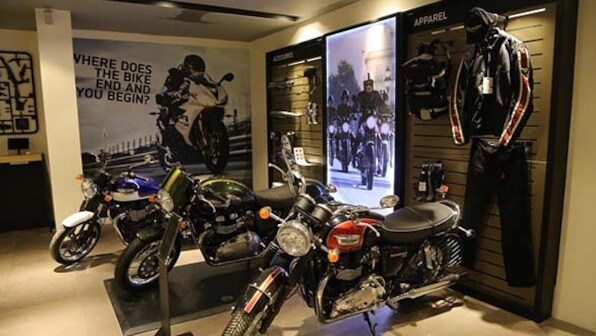 Triumph inaugurates new dealership in Indore