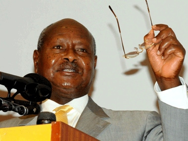 Yoweri Museveni. File photo. AFP