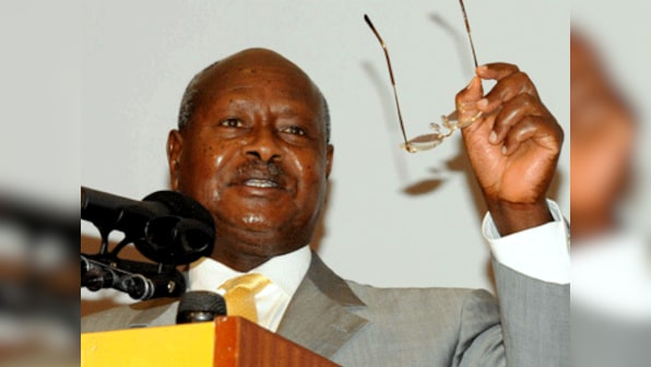 Uganda police arrest two top opposition leaders ahead of elections 