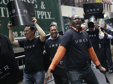 Uber offered free rides to customers who wanted to attend its New York protest Uber offered free rides to customers who wanted to attend its New York protest