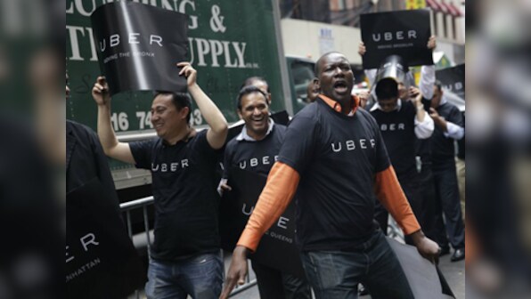 Uber offered free rides to customers who wanted to attend its New York protest