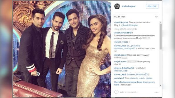 Groom-to-be Shahid Kapoor starts shooting for 'Jhalak Dikhla Jaa 8' 
