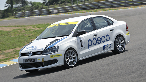 2015 Volkswagen Vento Cup racecar driven 2015 Volkswagen Vento Cup racecar driven