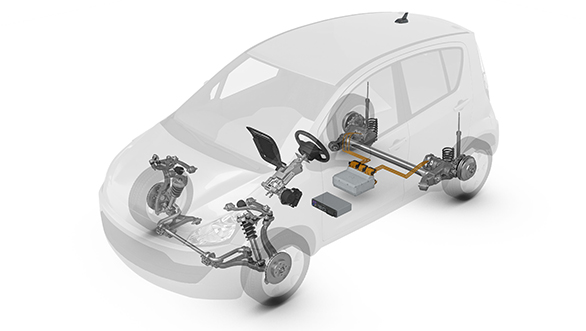 ZF demonstrates future driving assists through the Smart Urban Vehicle ZF demonstrates future driving assists through the Smart Urban Vehicle