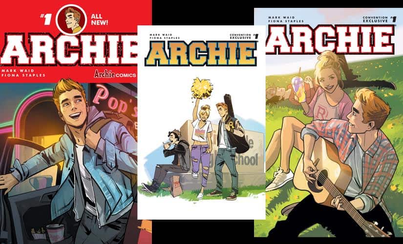 The revamped Archie comics. Archie comics website