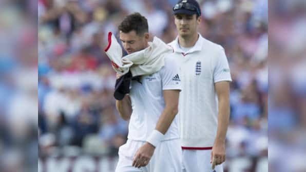 Ashes: England fret over James Anderson's fitness for remainder of the series