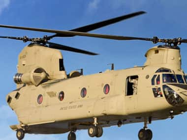 The Boeing CH-47 Chinook
