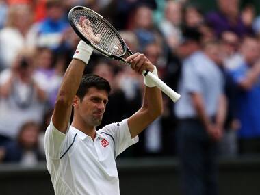 Novak Djokovic will look to reach the Wimbledon final for the second successive time. AFP Photos.