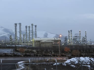 File photo. Iran nuclear facilities. AP