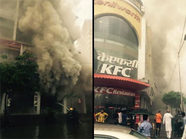 Bandra fire: KFC is not gutted but shut after flames engulfed nearby store Bandra fire: KFC is not gutted but shut after flames engulfed nearby store