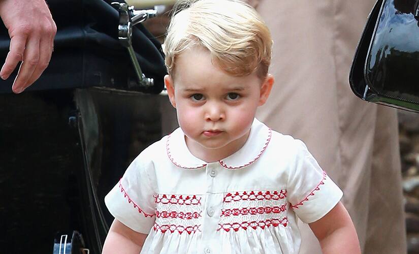 Prince George is a budding fashion icon. AP