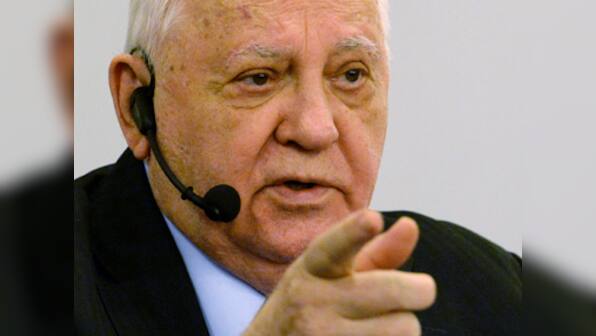 Former Soviet leader Gorbachev urges Moscow, Berlin to 're-establish trust'