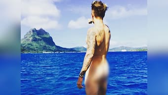 Justin Bieber becomes the butt of all jokes when he decides to bare it all