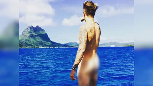 Justin Bieber becomes the butt of all jokes when he decides to bare it all