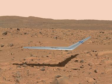 NASA unveils boomerang-shaped aircraft that could fly to Mars 