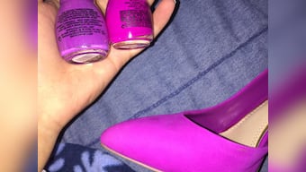 #TheDress 2.0: Now Twitter has gone berserk over matching shoes and nail polish 