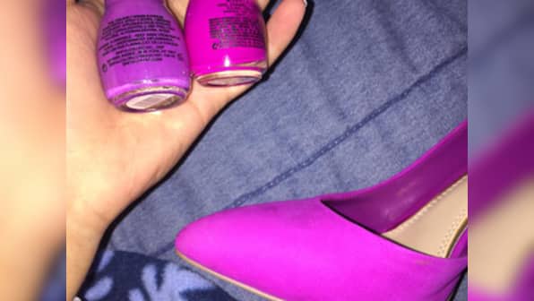 #TheDress 2.0: Now Twitter has gone berserk over matching shoes and nail polish 