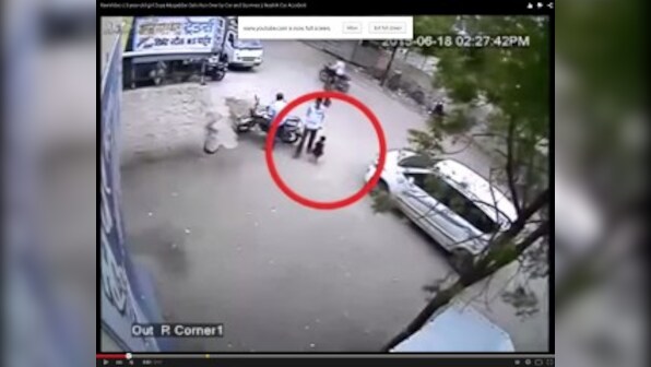 Three-year old becomes media darling after surviving being run over by car