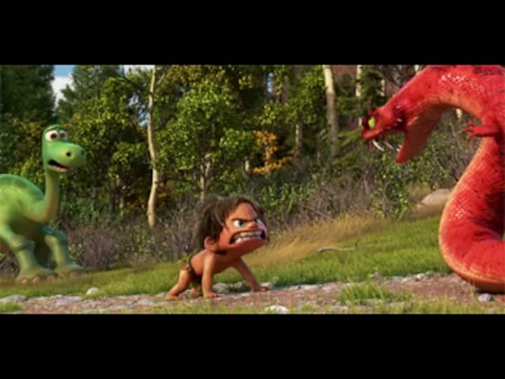 What if dinos were never extinct: The Good Dinosaur, Pixar's second movie this year, looks stunning