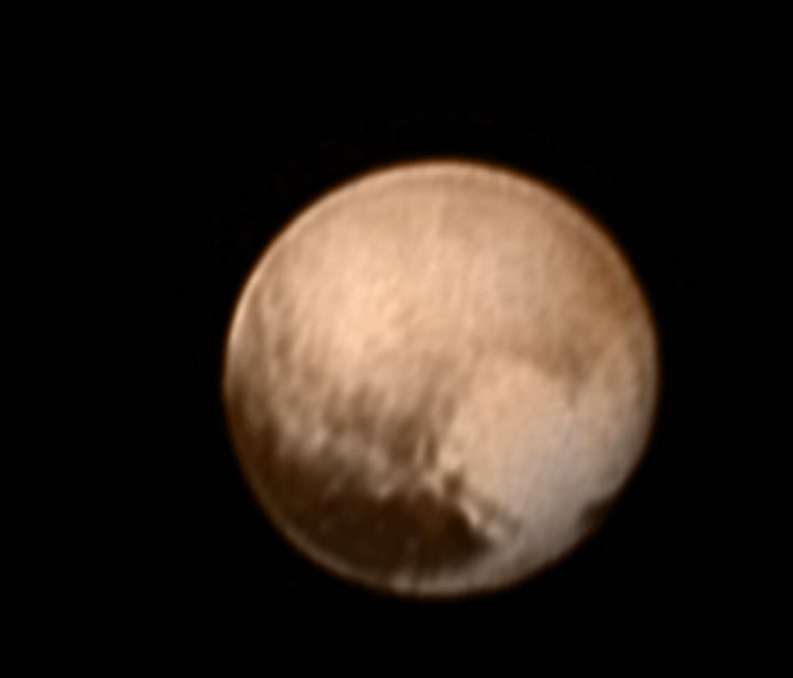 Pluto has a heart! NASA reveals most detailed photograph of the former planet