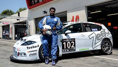 Sixth for Prashanth Tharani's Zest Racecar Engineering team at the 24 Hours of France