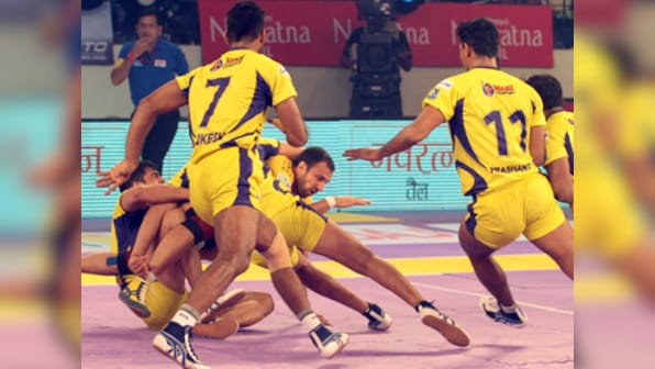 Pro Kabaddi: Telugu Titans overpower Patna Pirates to continue excellent run