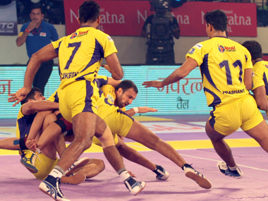 Pro Kabaddi: Telugu Titans overpower Patna Pirates to continue excellent run Pro Kabaddi: Telugu Titans overpower Patna Pirates to continue excellent run