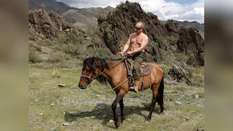 Believe it or not: Macho man and judo black belt holder Putin finds Yoga difficult