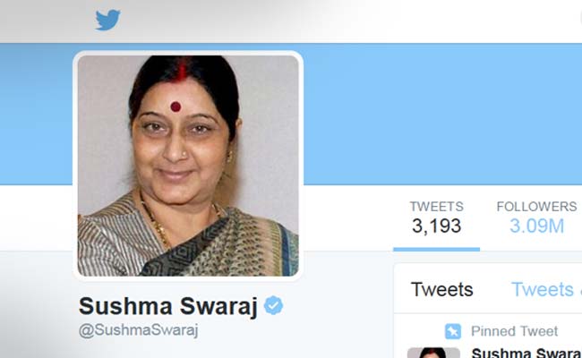 Why has Sushma Swaraj removed 'Foreign Minister' from her Twitter bio? Why has Sushma Swaraj removed 'Foreign Minister' from her Twitter bio?