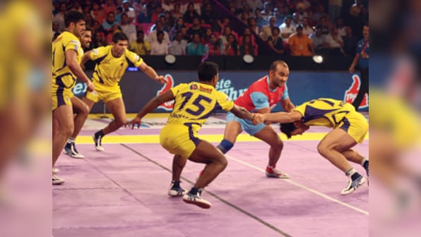 Pro Kabaddi: Jaipur Pink Panthers' abysmal form continues against Titans; Bengaluru drub Delhi