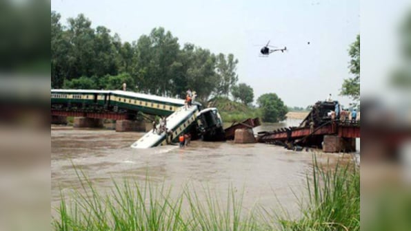 Senior Pakistan Army officers among 17 killed in train accident, sabotage suspected