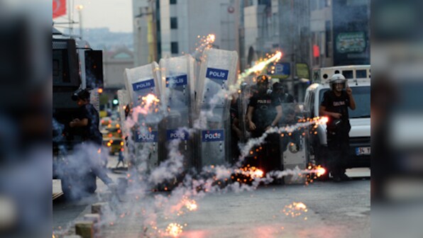 Adding fuel to fire: Turkish police use tear gas, water cannons to disperse demonstrators 