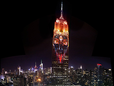 Goddess Kali showcased on the Empire State building in NYC and here's why Goddess Kali showcased on the Empire State building in NYC and here's why