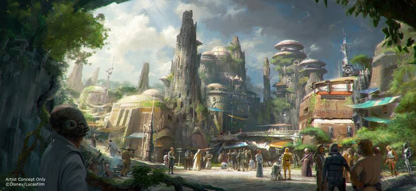 Concept art. Courtesy: Disney/Star Wars