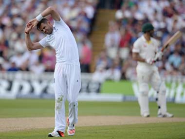England's James Anderson to miss final Ashes Test due to side strain England's James Anderson to miss final Ashes Test due to side strain