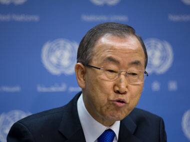Ban-Ki-Moon. AP