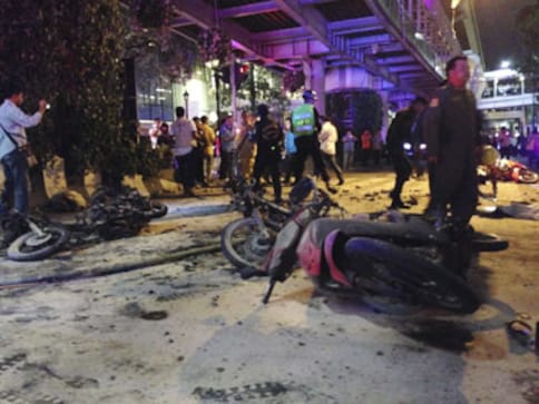 Thai police question Uighur trio over Bangkok blast Thai police question Uighur trio over Bangkok blast