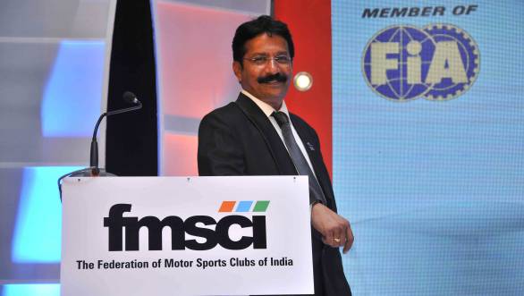 FMSCI President Bharath Raj passes away FMSCI President Bharath Raj passes away